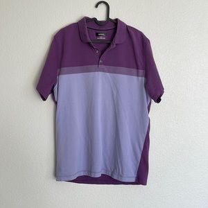ALFANI, size Large Polo, Purple and Lavender